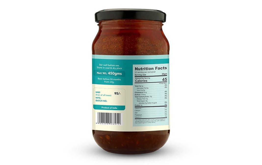 Pursuit Sweet Lime Pickle    Glass Jar  450 grams